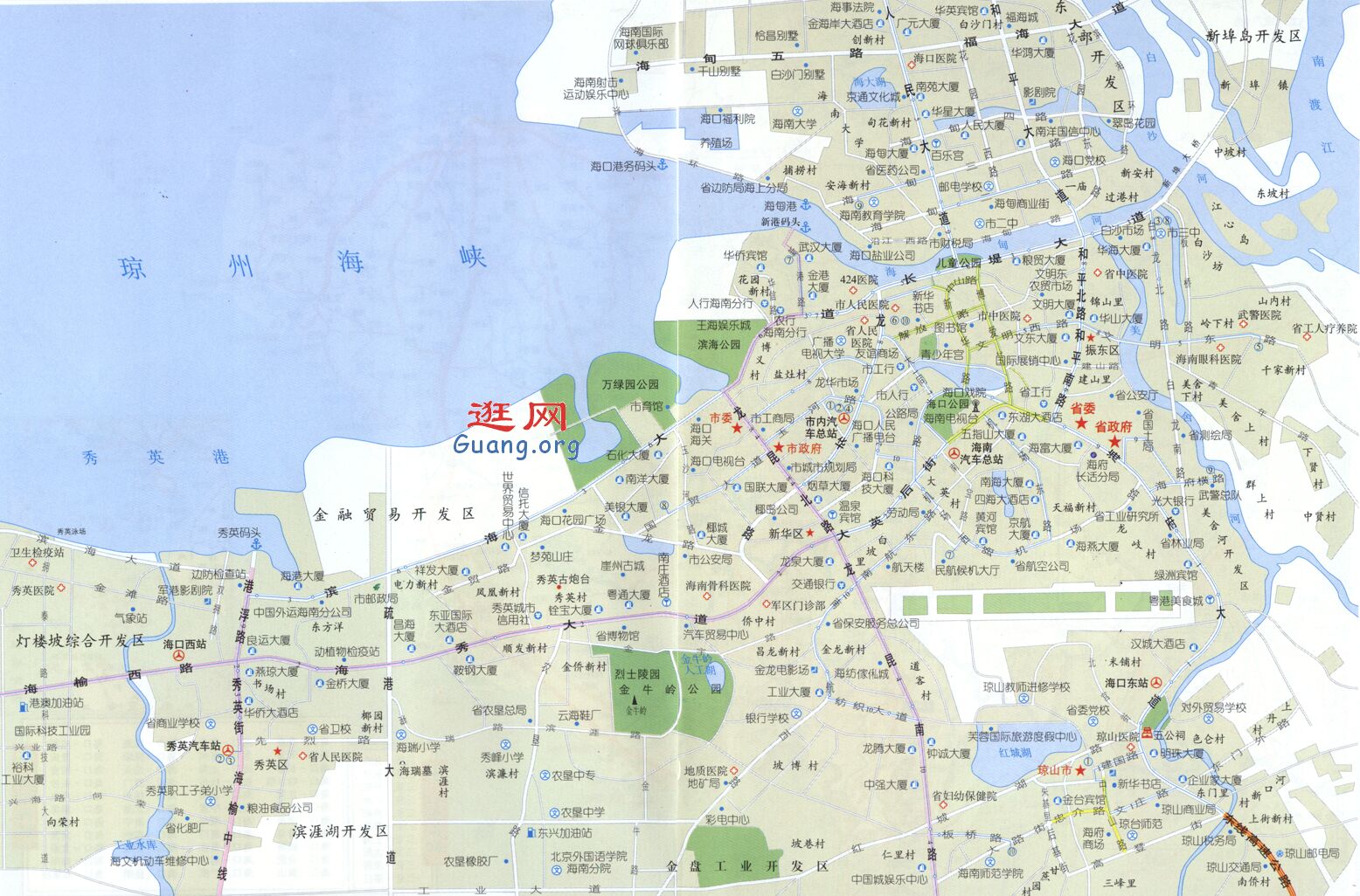 haikou海口地图